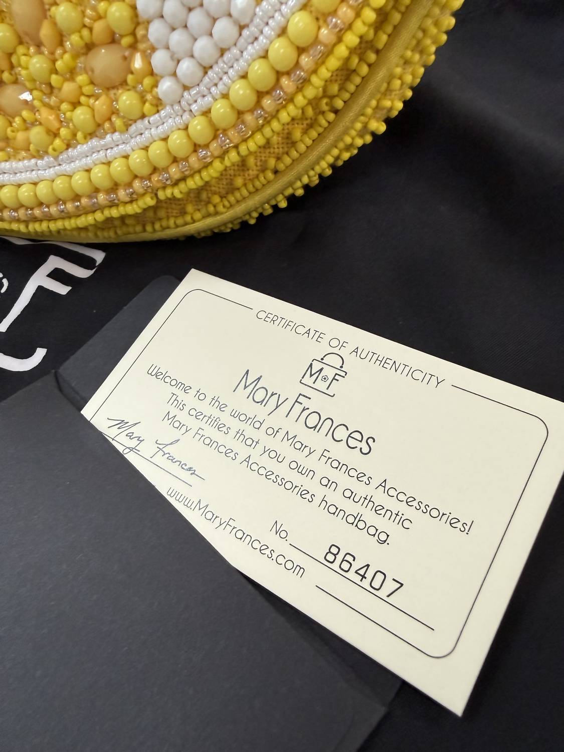 Mary Frances - Tart Beaded Handbag