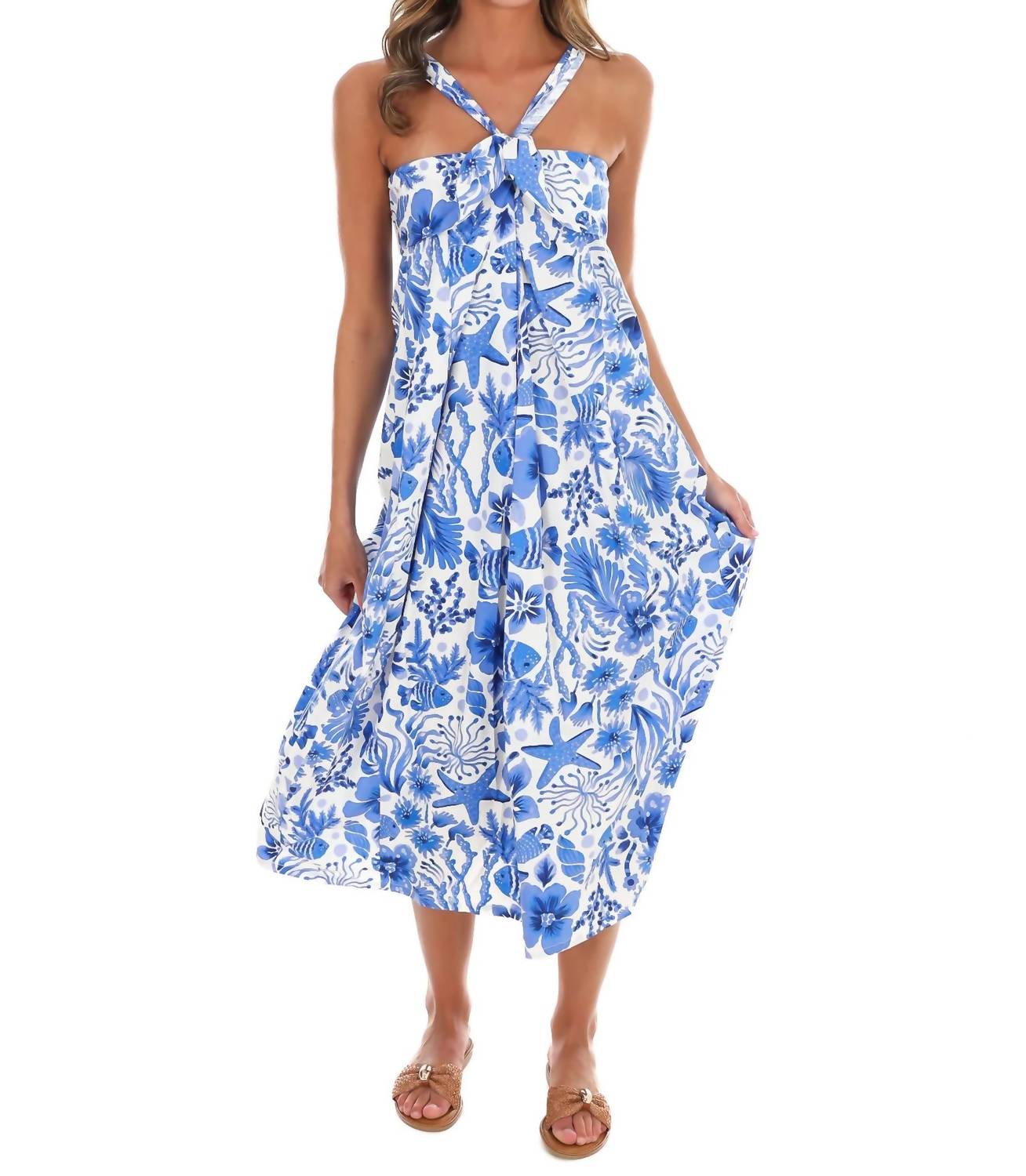 Dress Forum - Women's Lost In The Tide Midi Dress