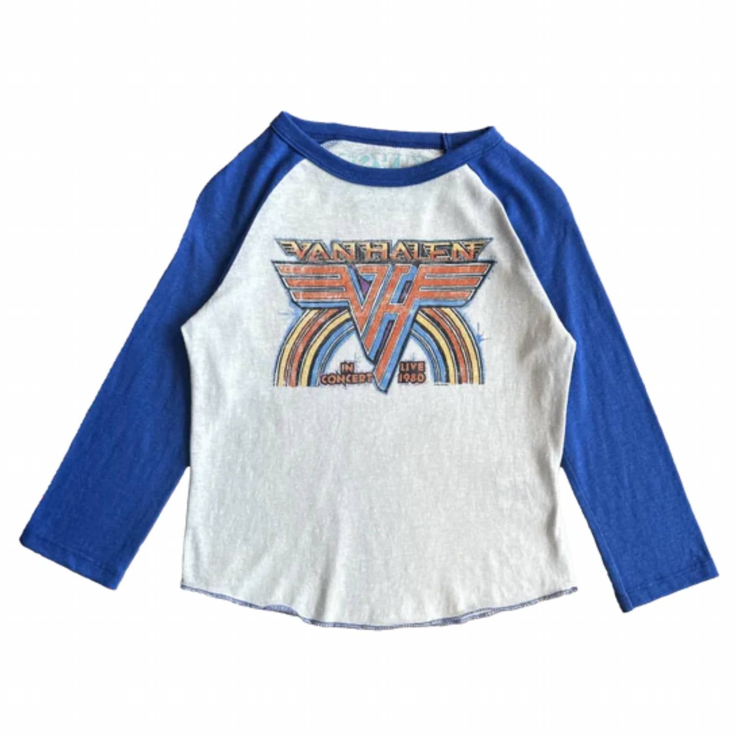 Rowdy Sprout - Boy's Van Halen Raglan Tee