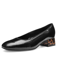 Ara Women's Pumps Gypsum Heels in black leopard - women's heels