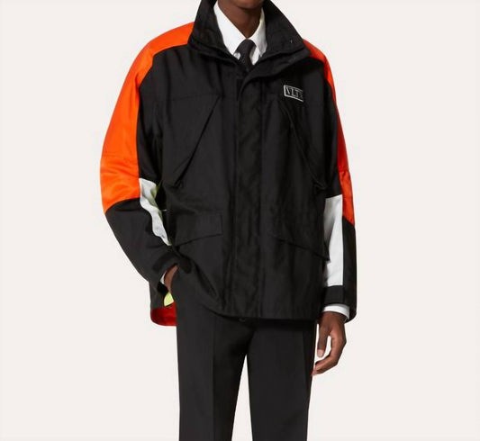 Valentino - Vltn Tag Nylon Short Coat