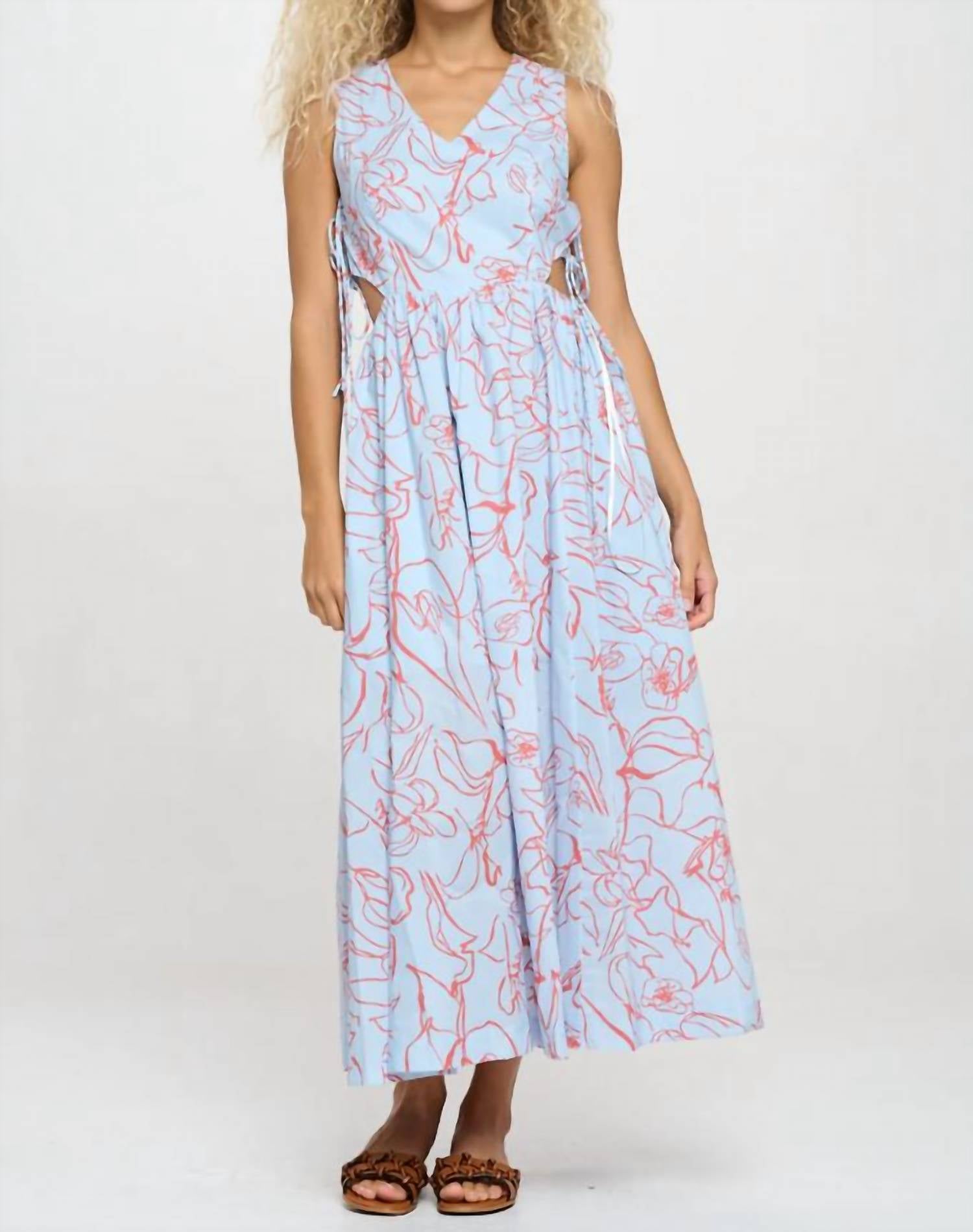 Meet Me In Santorini - Women's Dream Maxi Dress