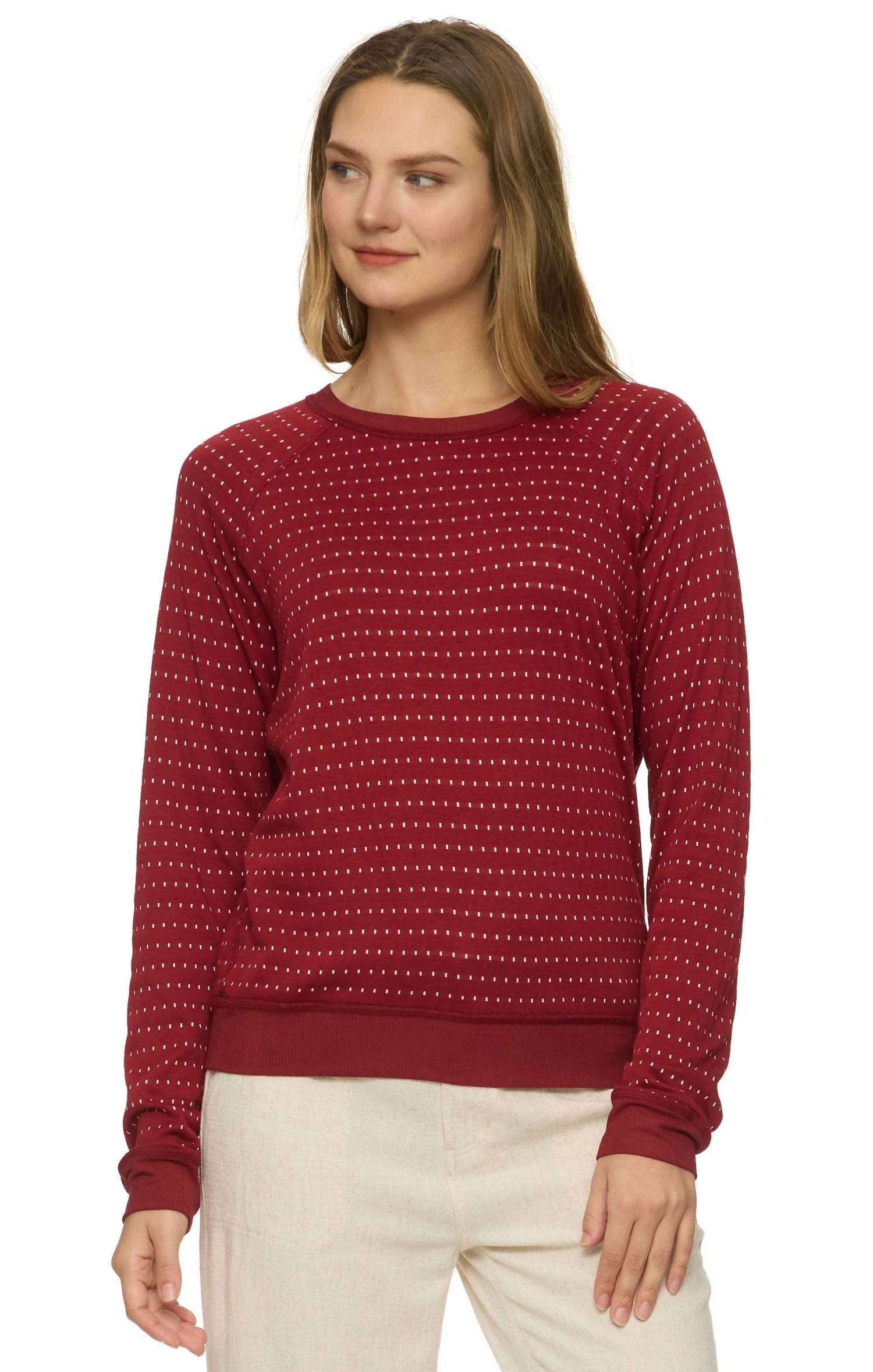 Flags & Anthem - Women's Frannie Reversible Long Sleeve Top