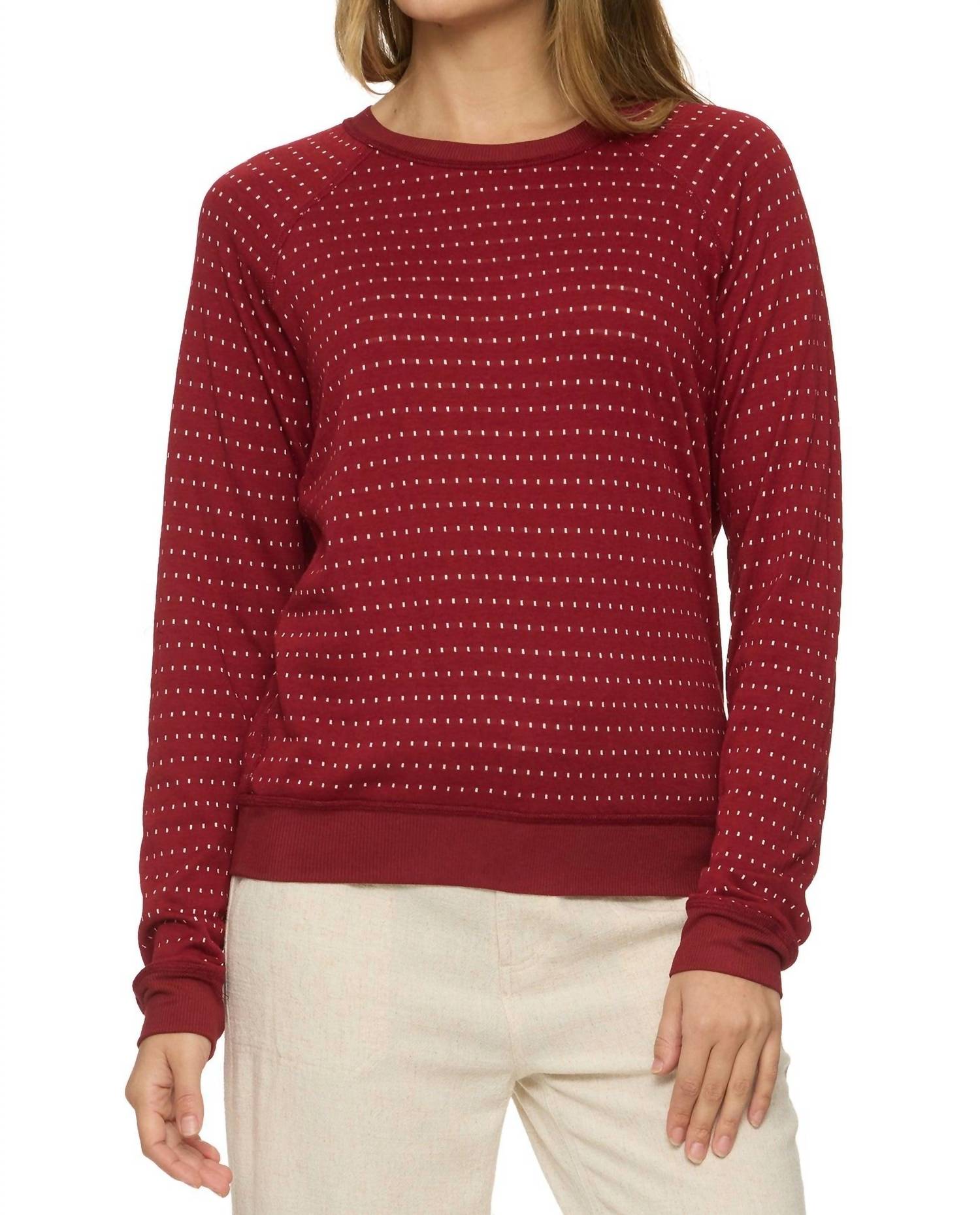 Flags & Anthem - Women's Frannie Reversible Long Sleeve Top