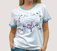 Kyla Seo Women's Layla Embroidered Top in ivory - women's t-shirt