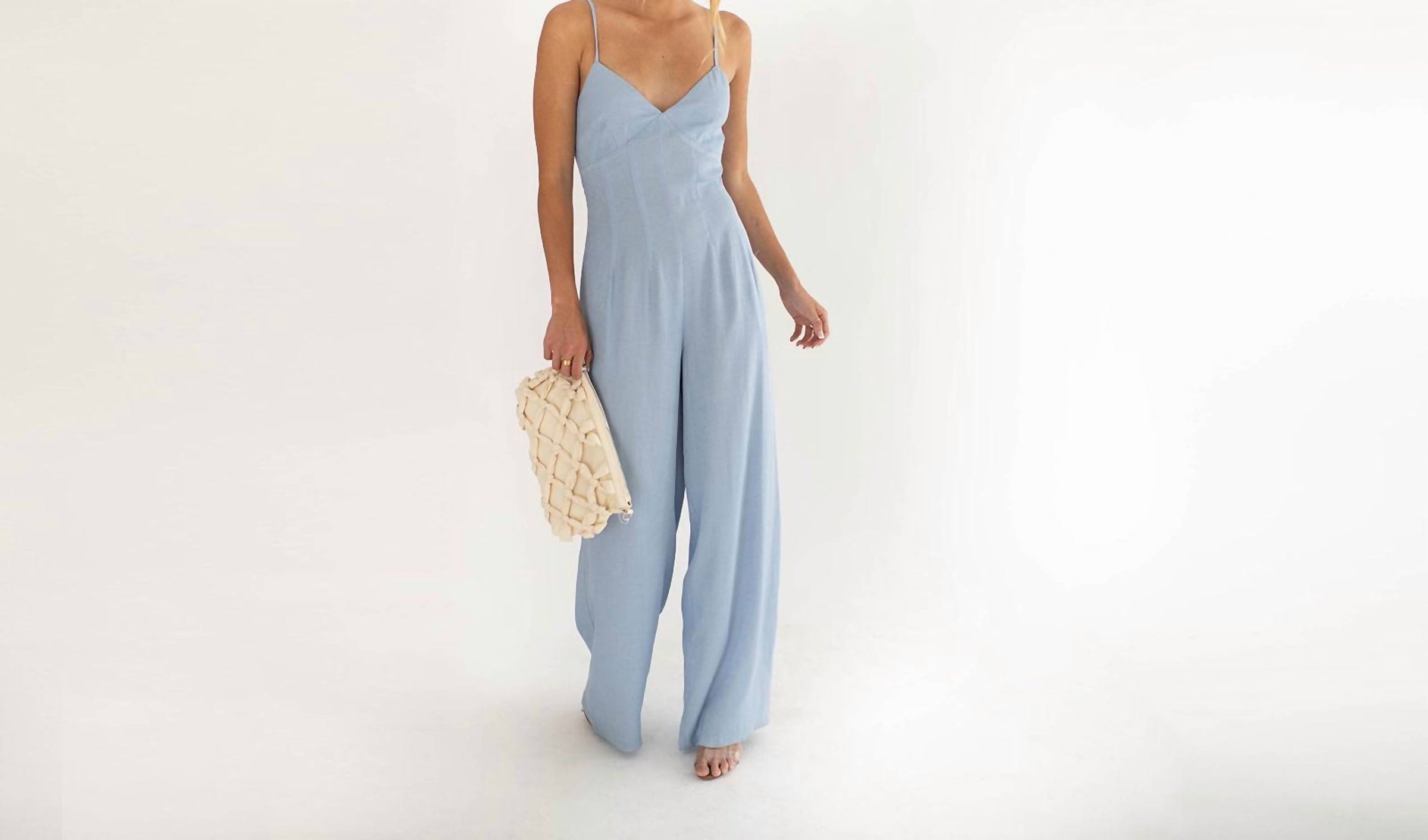 Falcon Park - Miya V-neck Jumpsuit