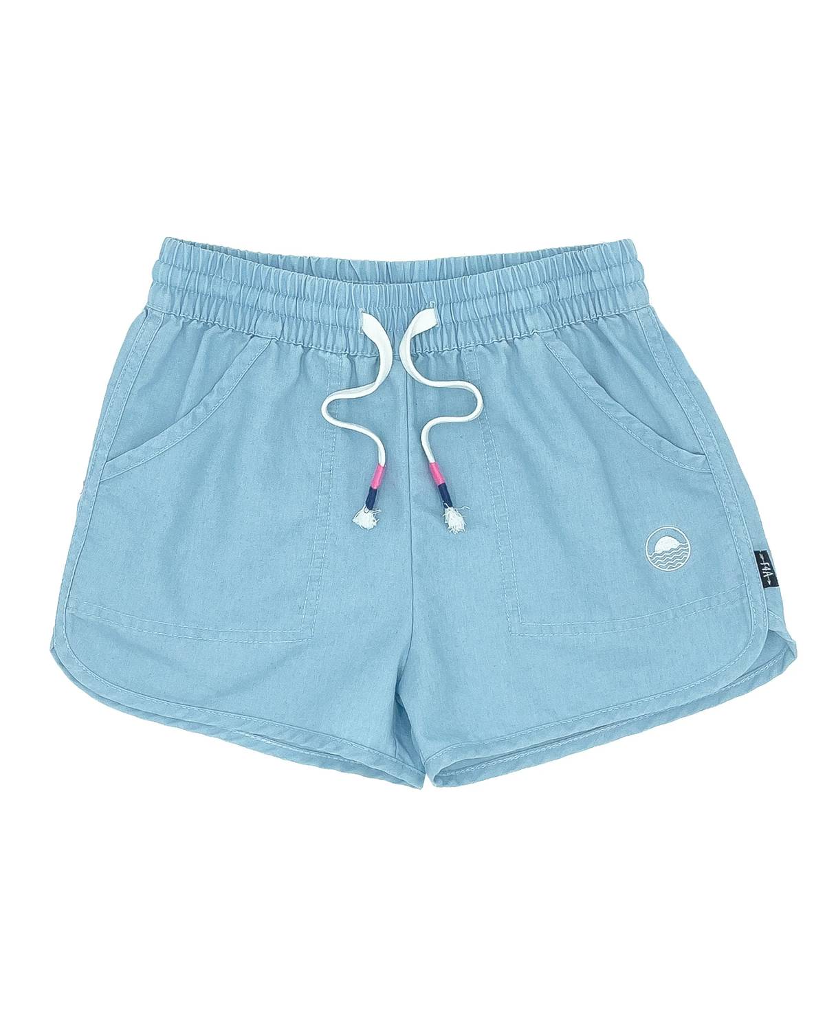 Feather 4 Arrow - Kids' Daisy Chambray Shorts