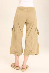 Xcvi - Cargo Gaucho Crop Pant