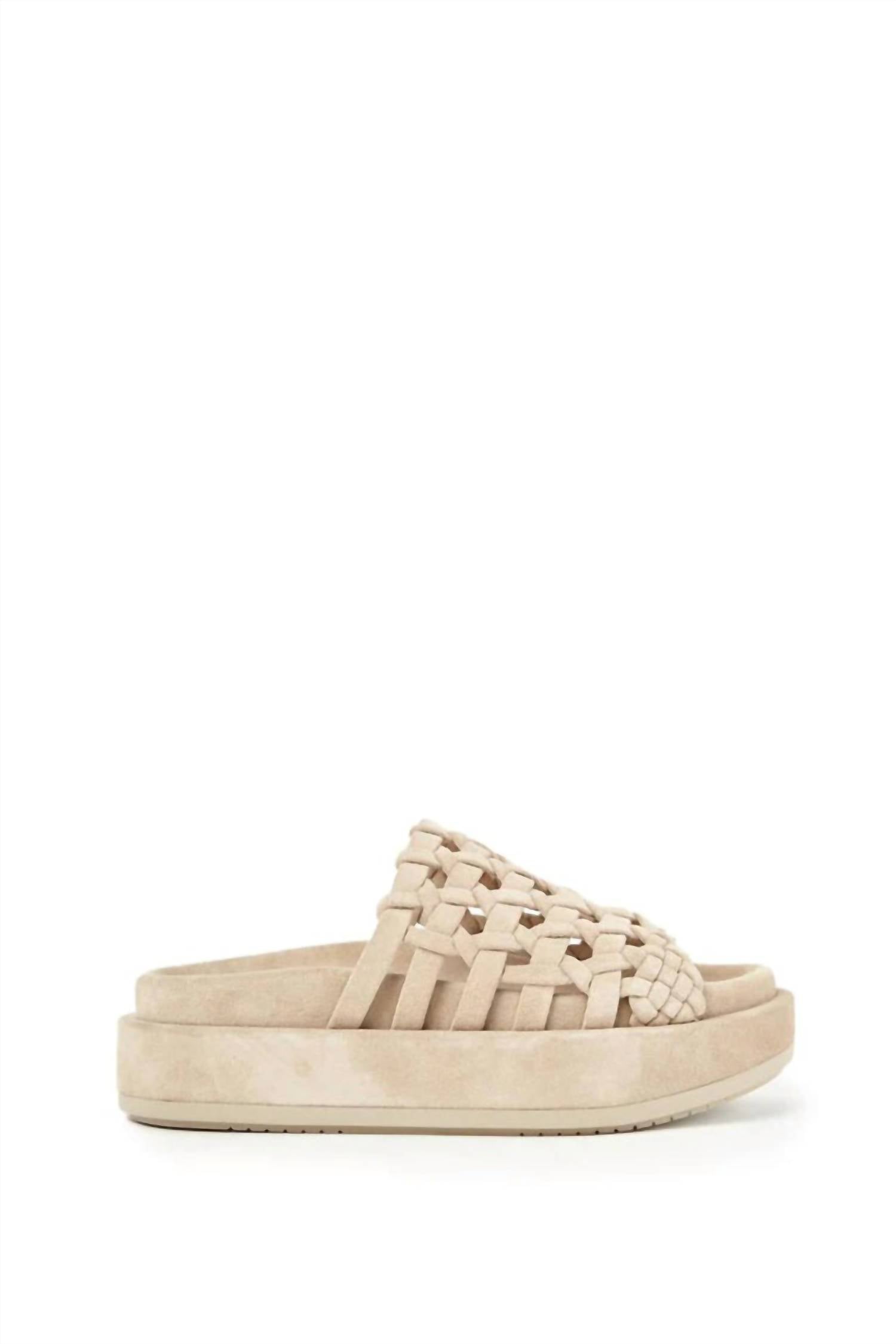 Paloma Barcelo - Women's Nadira Suede Flatform Slide