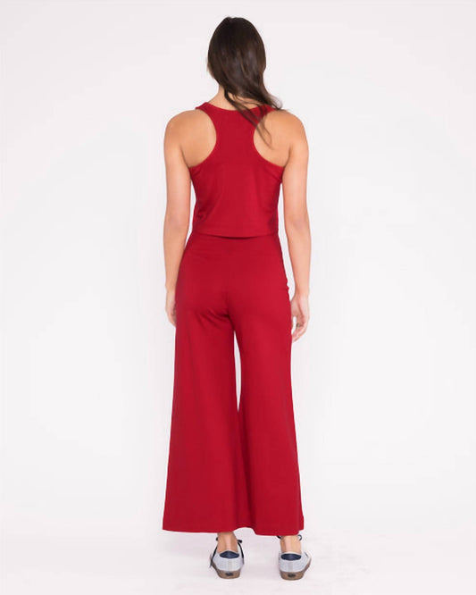 Ripley Rader - Ponte Knit Cropped Wide Leg Pants