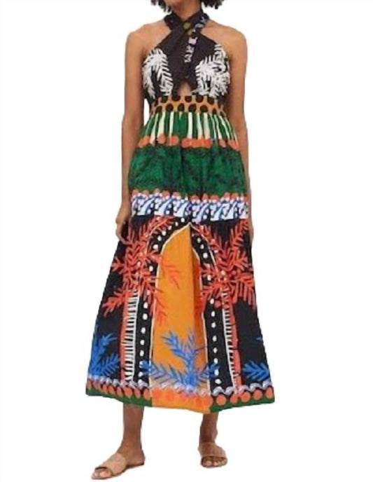 Oliphant - Cross Front Maxi Dress