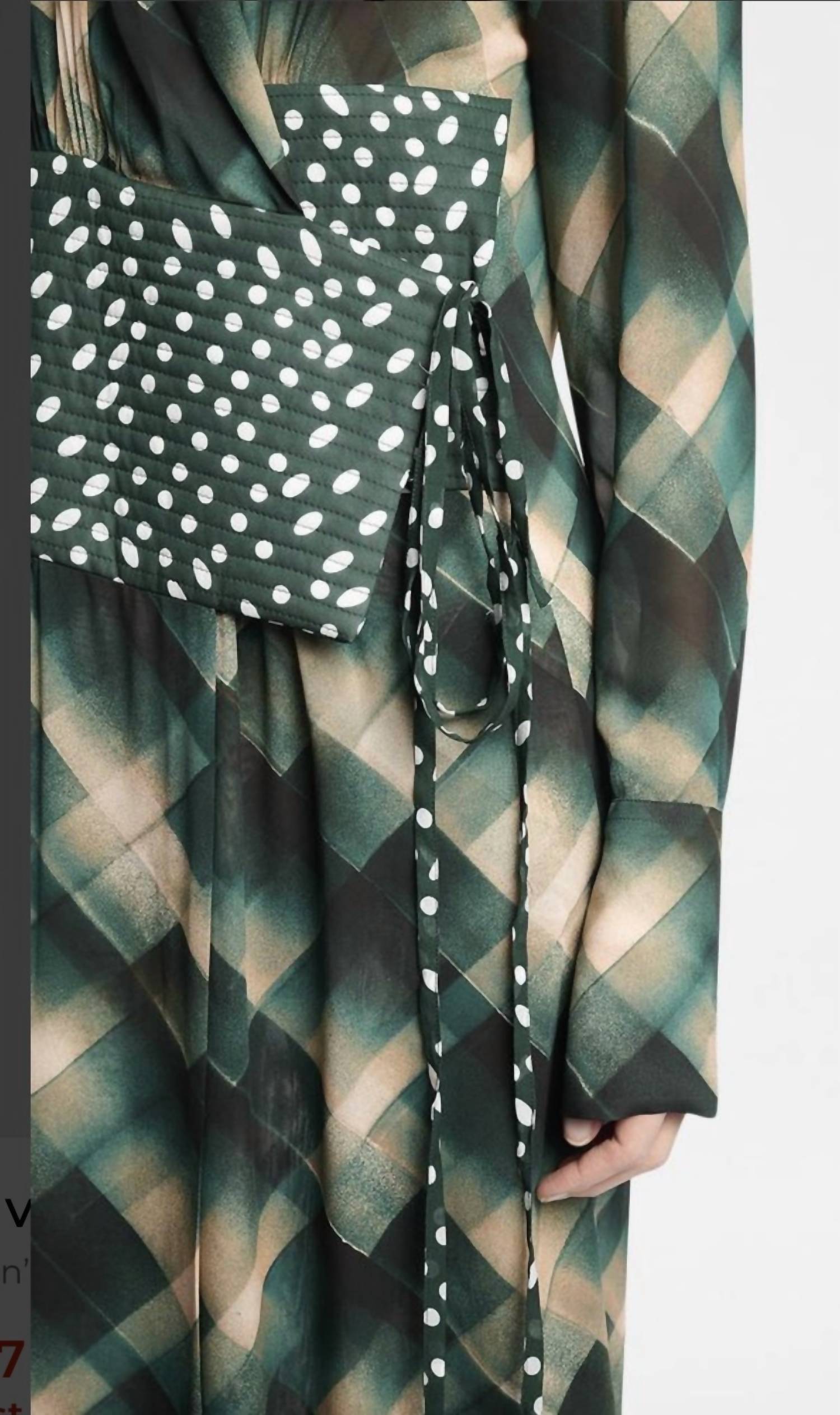 Dries Van Noten - Cenbeau Wrap Maxi Shirt Dress