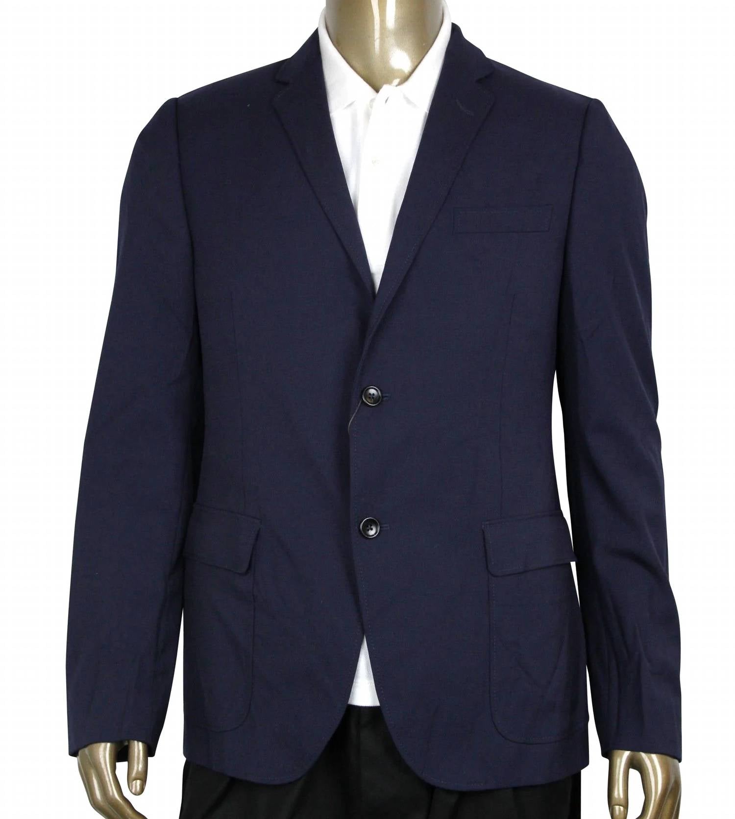 Gucci - Men's Formal 2 Buttons Polyester Wool Elastane Jacket