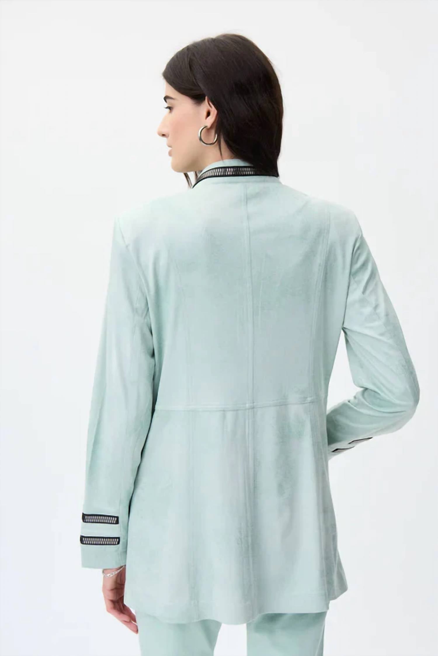 Joseph Ribkoff - Faux Suede Jacket