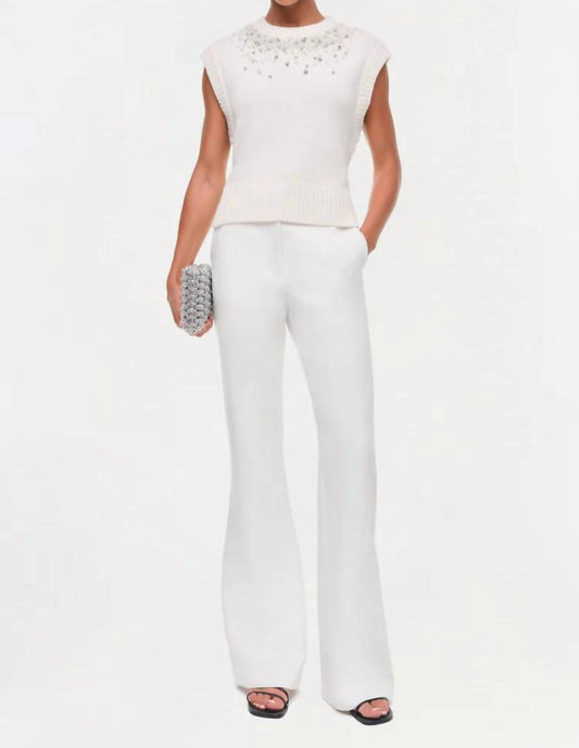 Jonathan Simkhai - Candra Embellished Knit Vest