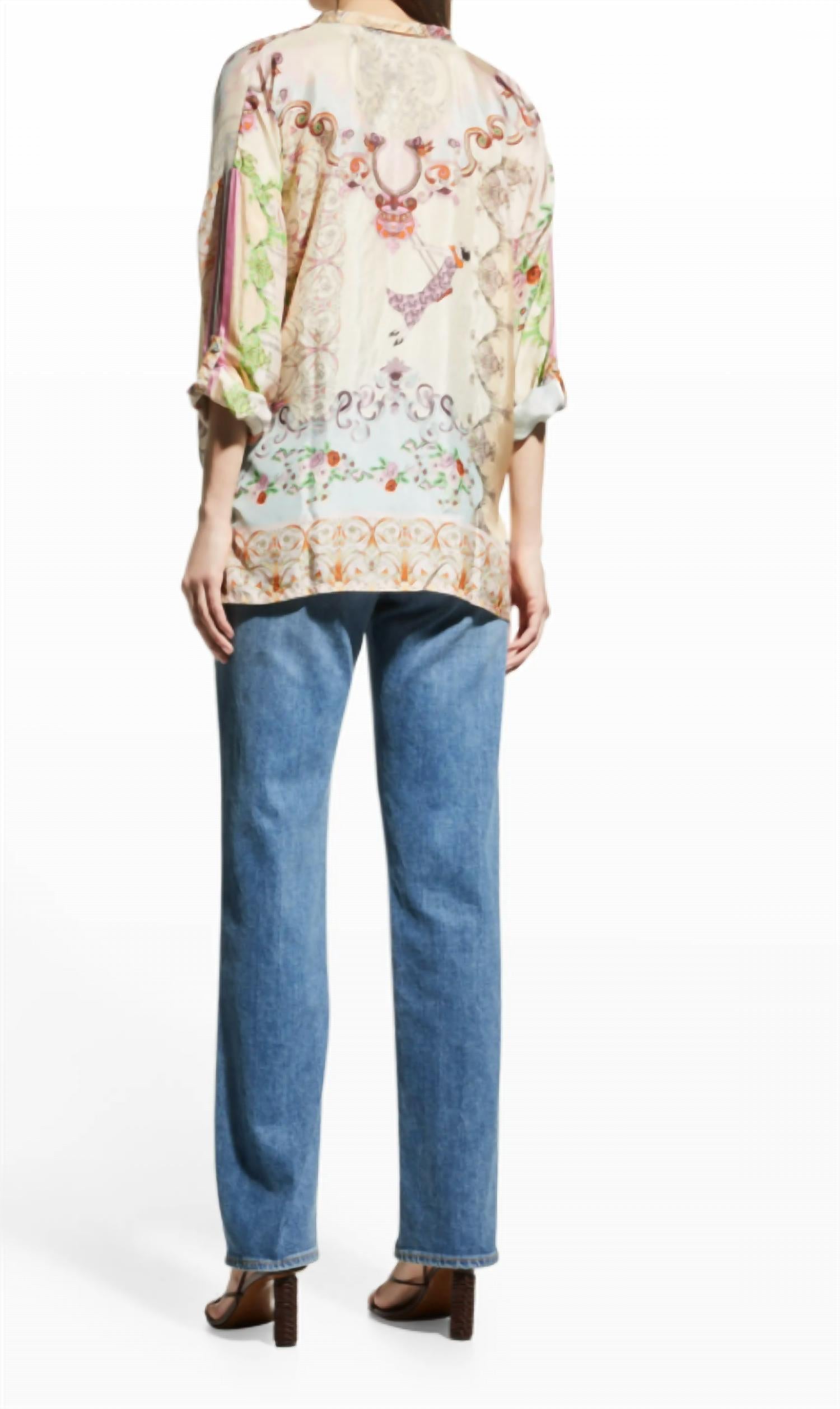 Johnny Was - Downtown Seline Button Down Top