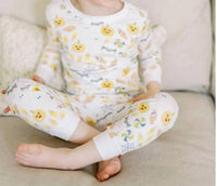 The Proper Peony - Kids' Candy Corn Two Piece Set