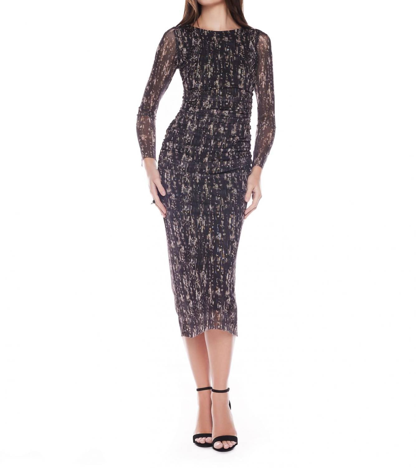 Viereck - Women's Lantern Mesh Dress
