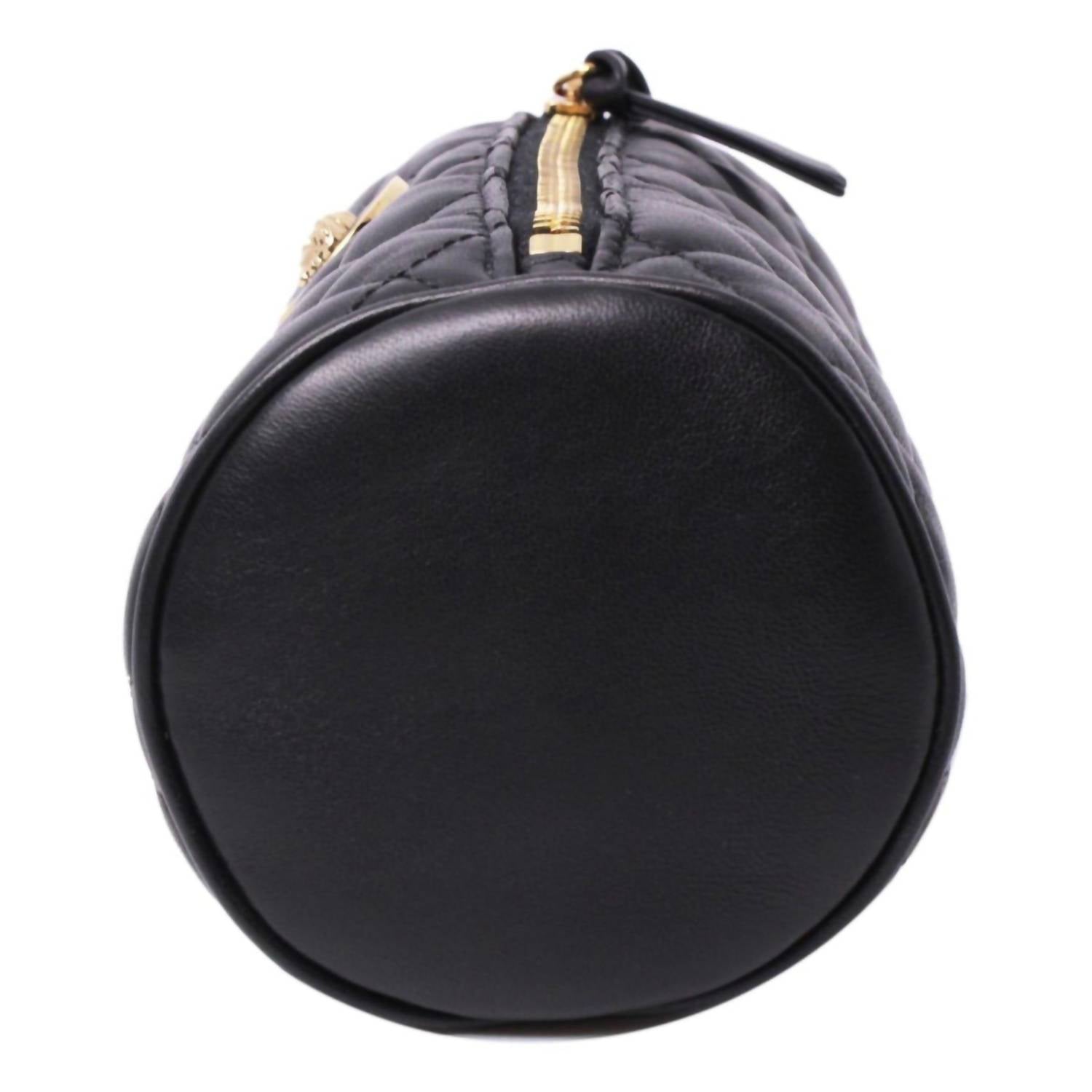 Versace - Women's Leather Medusa Quilted Cosmetic Pouch Bag