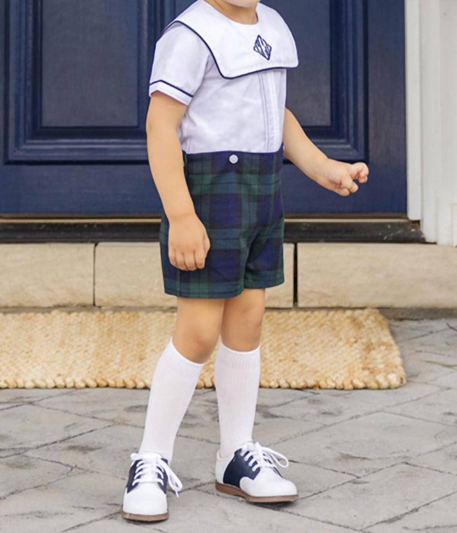 The Beaufort Bonnet Company - Beauregard Button-in Top And Shorts Set