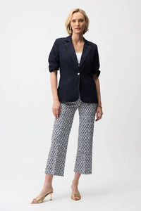 Joseph Ribkoff - Millennium Geometric Flare Pull-on Pants