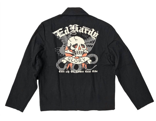 Ed Hardy - Men's DG Skull Workwear Jacket