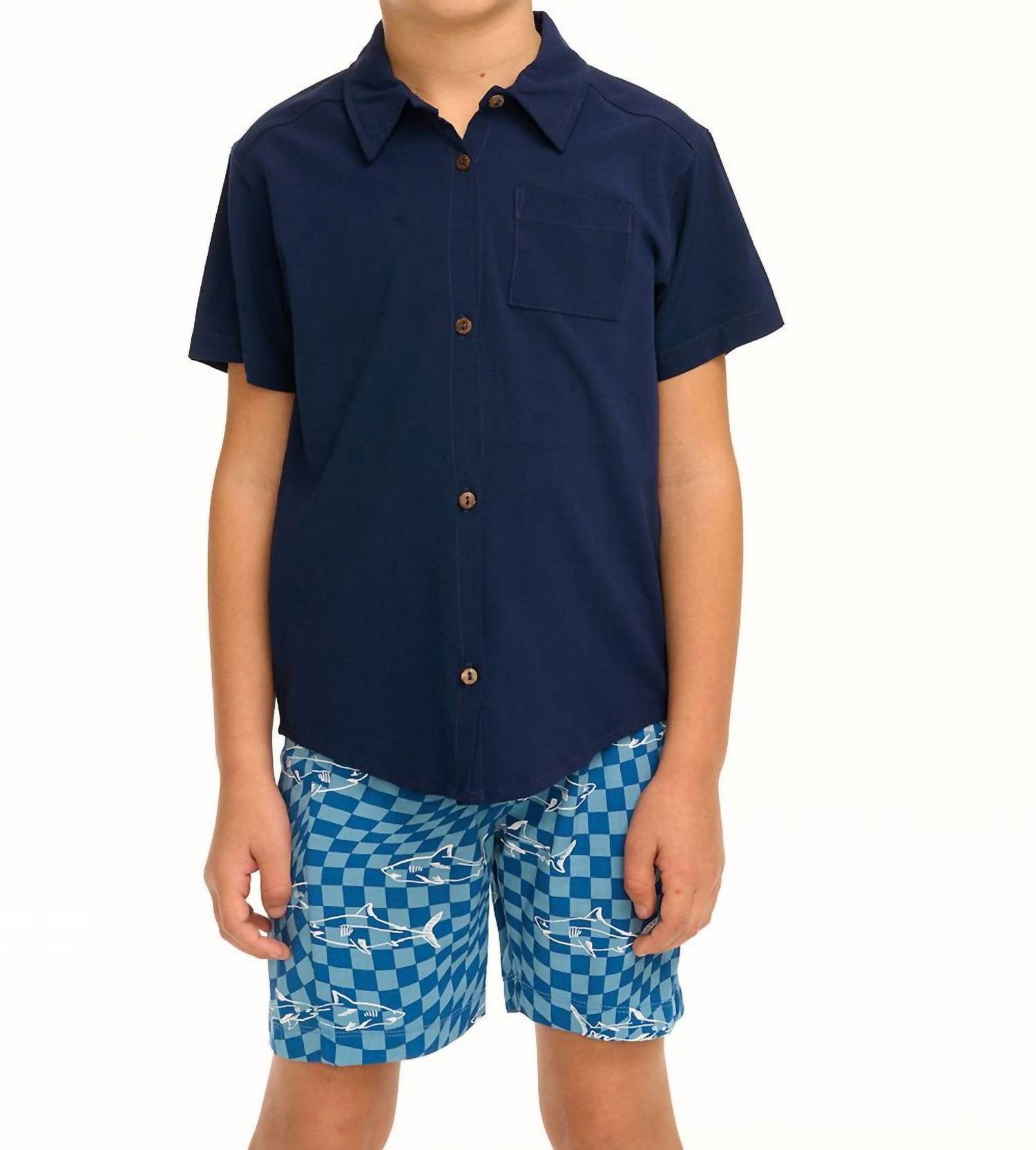 Chaser - Boy's Button-up Shirt