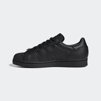adidas Men's Carbon Low Top Leather Comfort Lace Up Sneaker in black - men's sneaker - alternate view