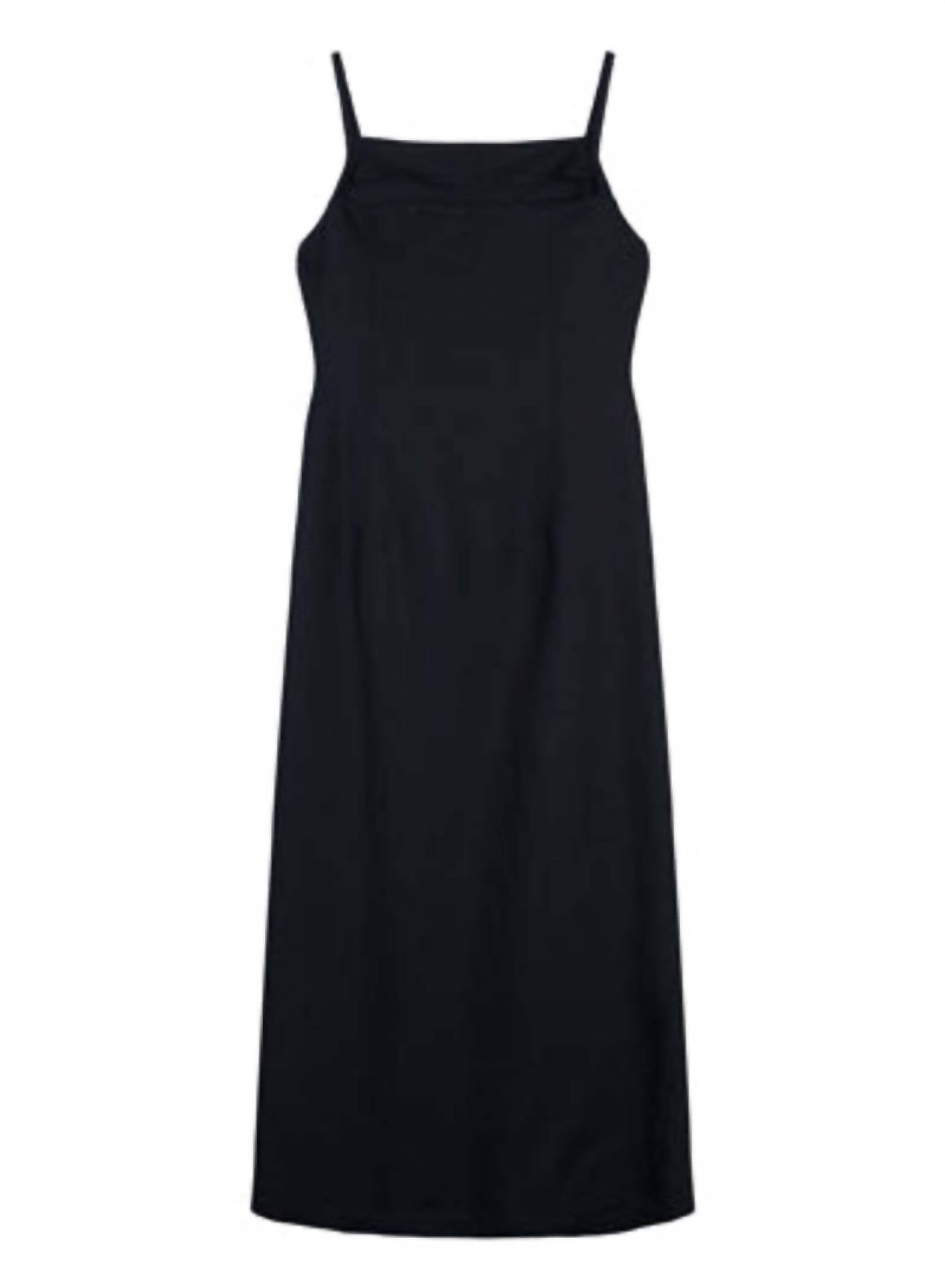 Tela Ninfa Dress in black 1 - women's dress - view 4