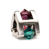 Trollbeads Women's Winter Jewel Small Bead Charm in silver multi - women's jewelry - alternate view
