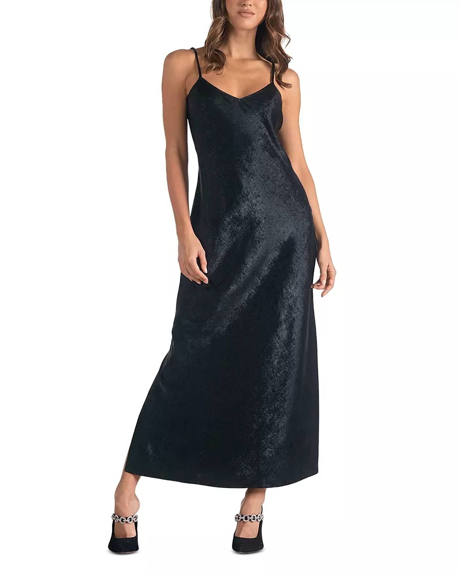 Elan - Spaghetti Strap Maxi Dress