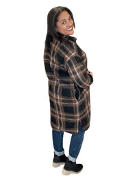 Saltwater Luxe - Plaid Button Up Jacket