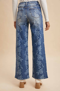 Anniewear - Daisy Print Jeans