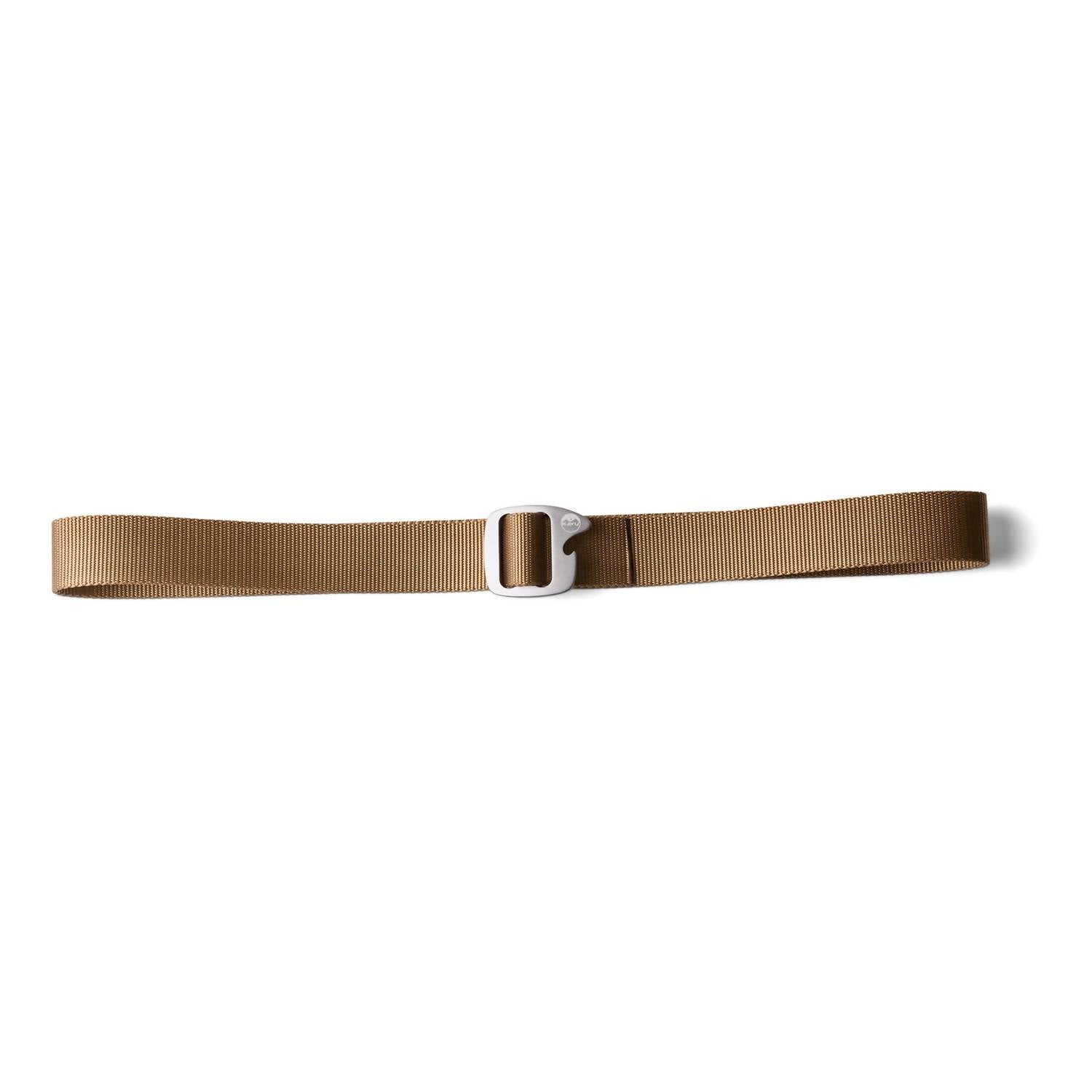 KAVU Men's Beber Belt in coyote - men's accessory - detail view