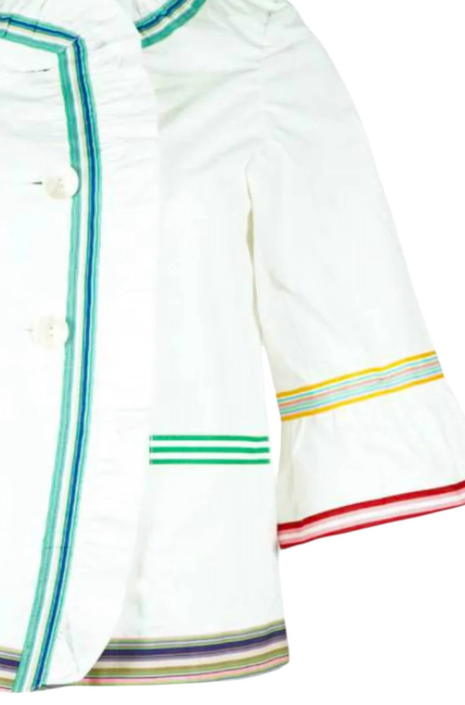 La Plage - Women's Ruffle Jacket