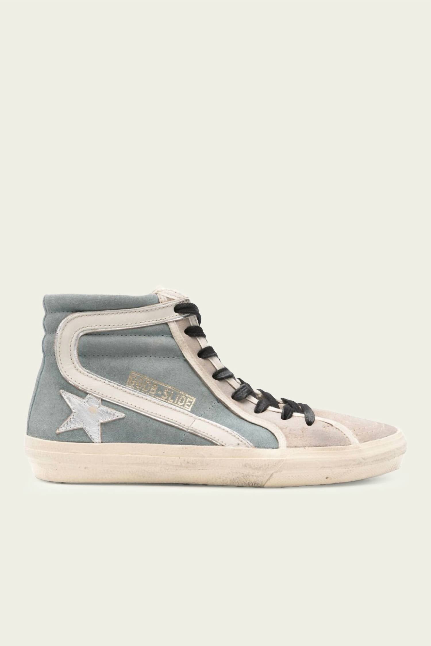 Golden Goose - Women's Slide Suede Leather Sneakers