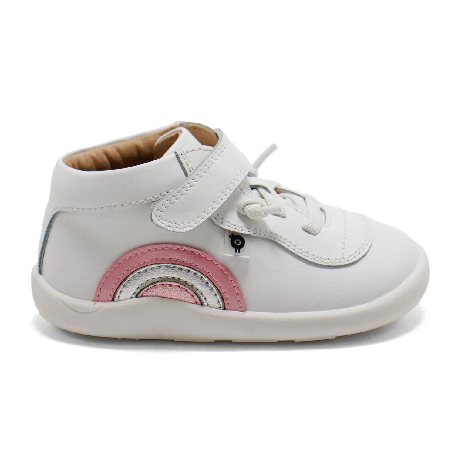 Oldsoles - Toddler's Sun Bright Leather Sneakers