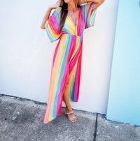 Z&L Europe - Harlequin Maxi Dress