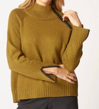 Habitat - Harvest Tweed Zip Neck Sweater