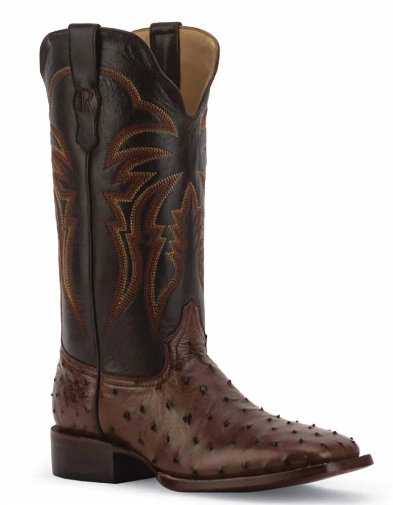 R Watson Boots - Men's Ostrich Exotic Boots