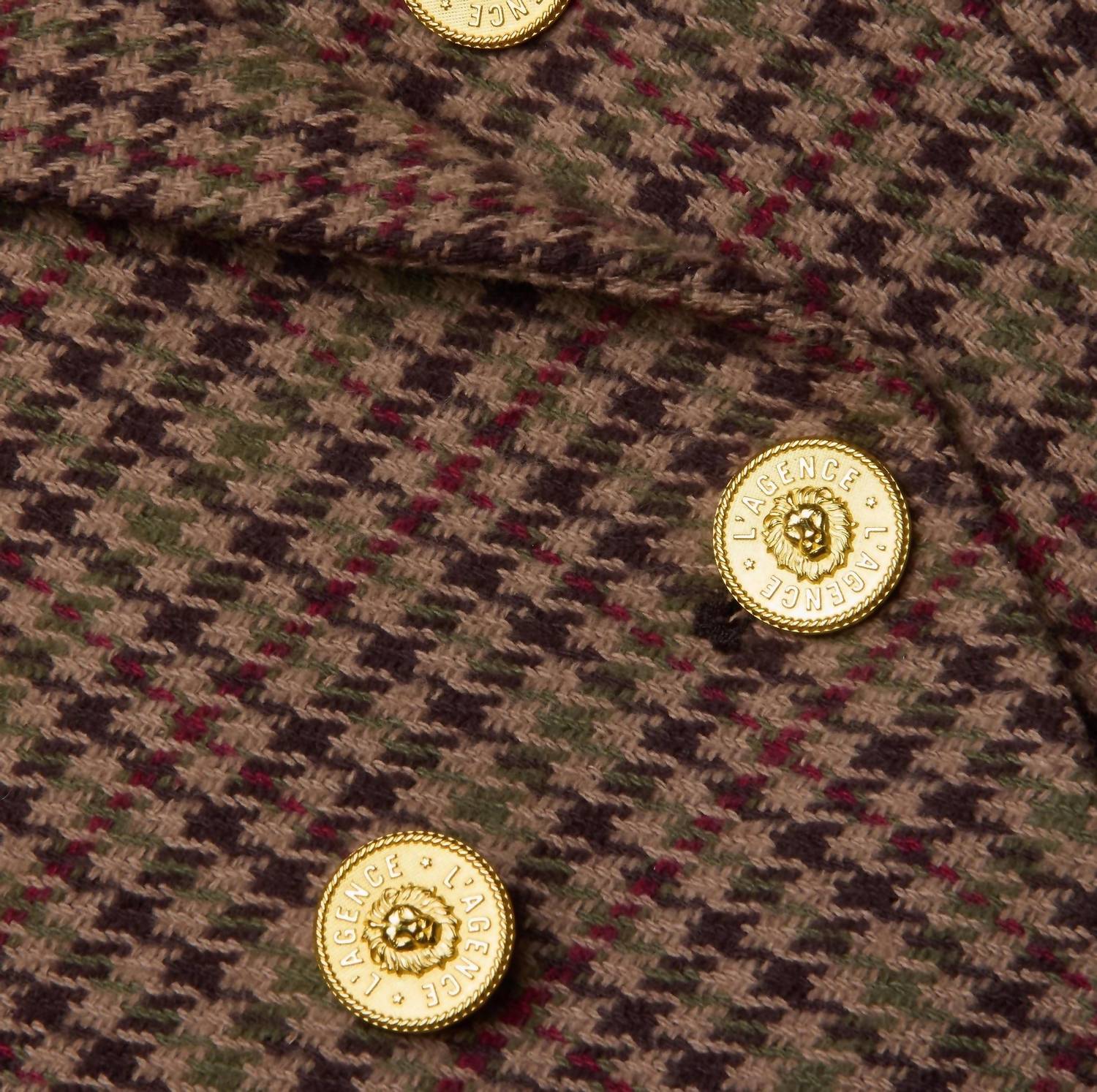 L'Agence - Bethany Houndstooth Blazer