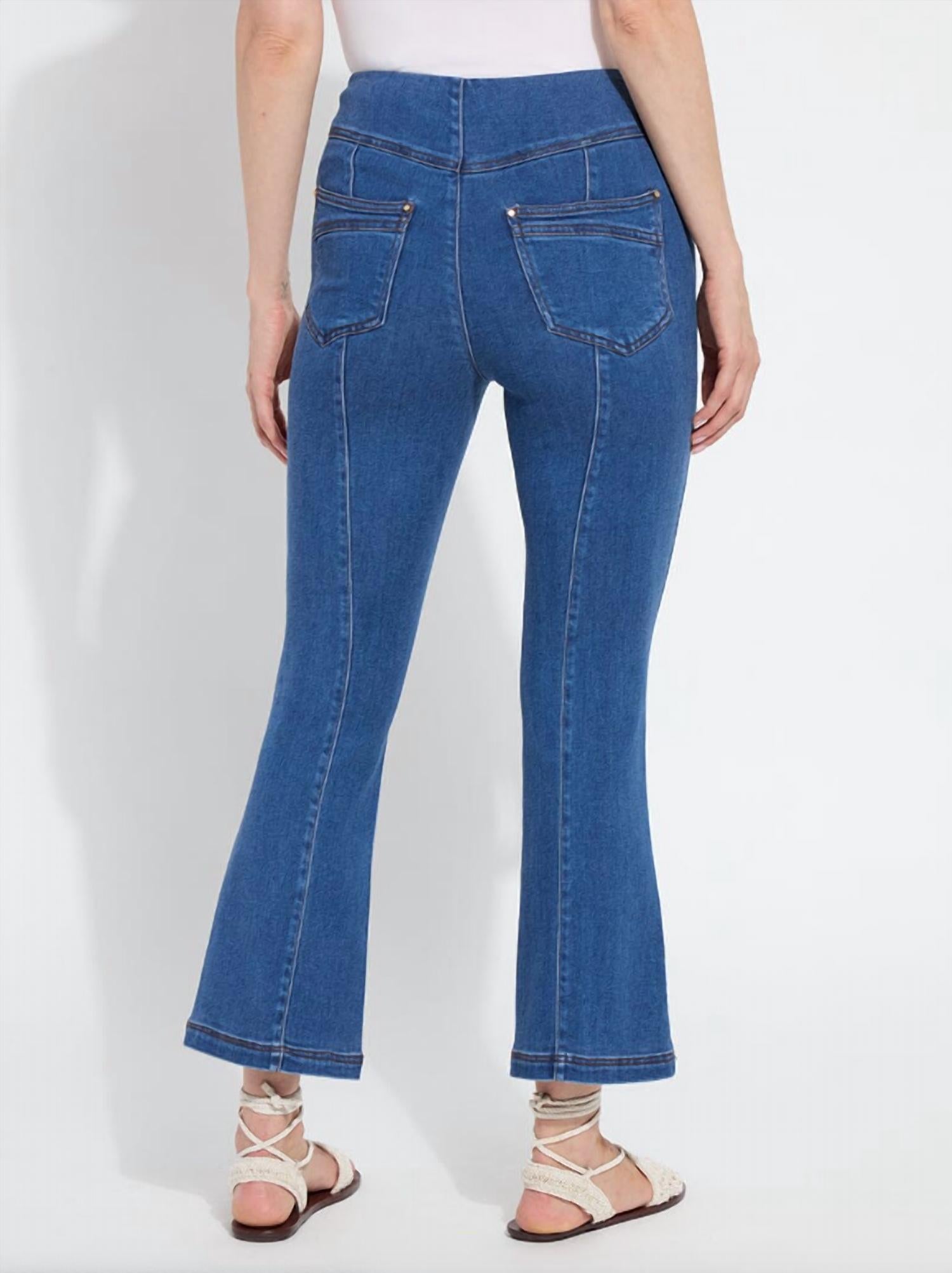 Lysse - Jade Stretch Tencel Denim Flare Jeans