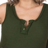 42Pops - Ribbed Fitted Tank Top