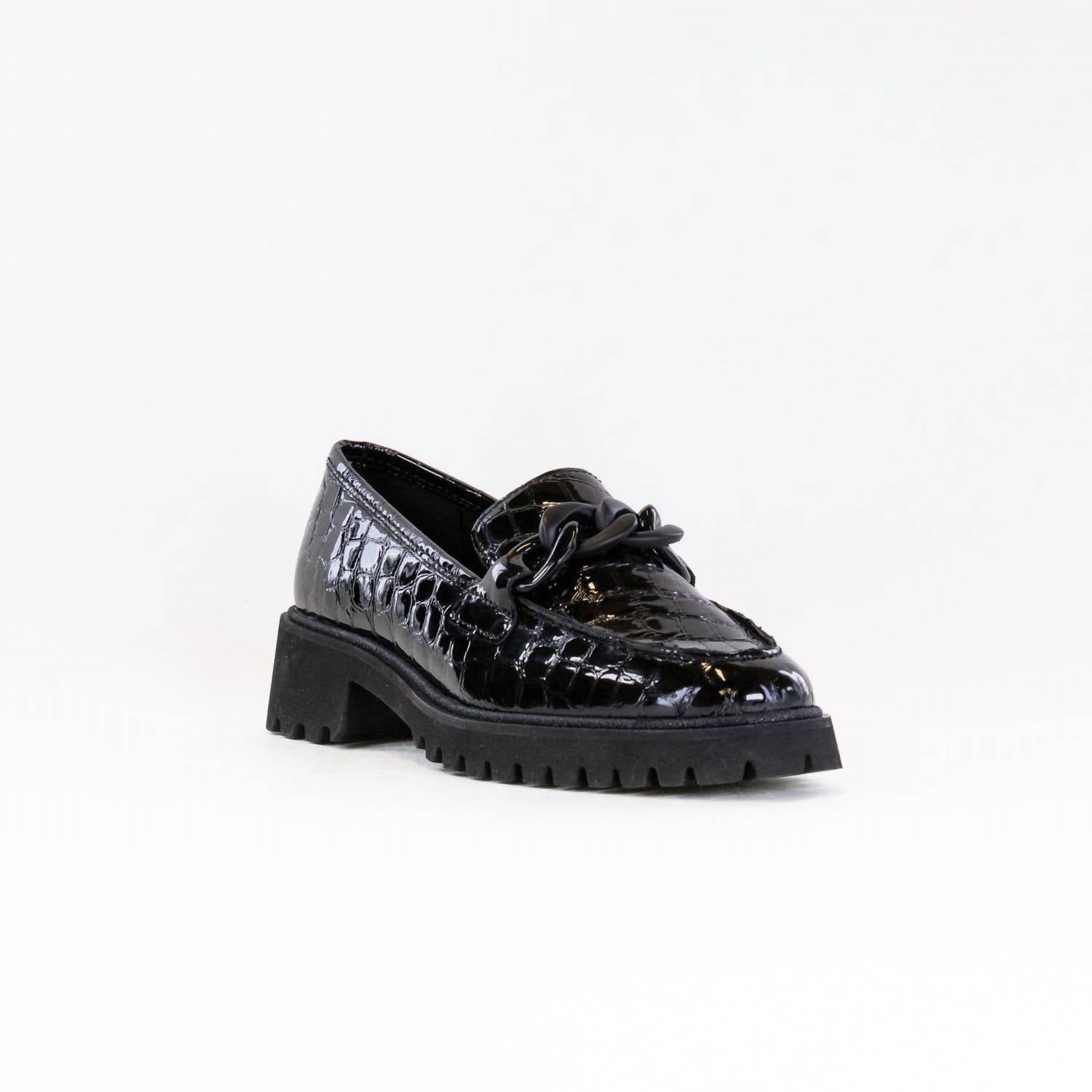 Ara - Women's Chunky Sole Chain Loafer