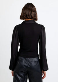 Bella Dahl - Collared Satin Top
