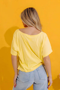 Flawless - Sweet On Me Front Tie Top
