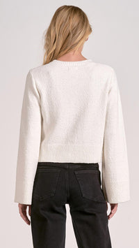 Elan - Bell Sleeve Sweater Cardigan