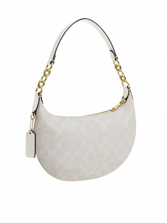 Coach - Mini Payton Signature Canvas Leather Hobo Bag