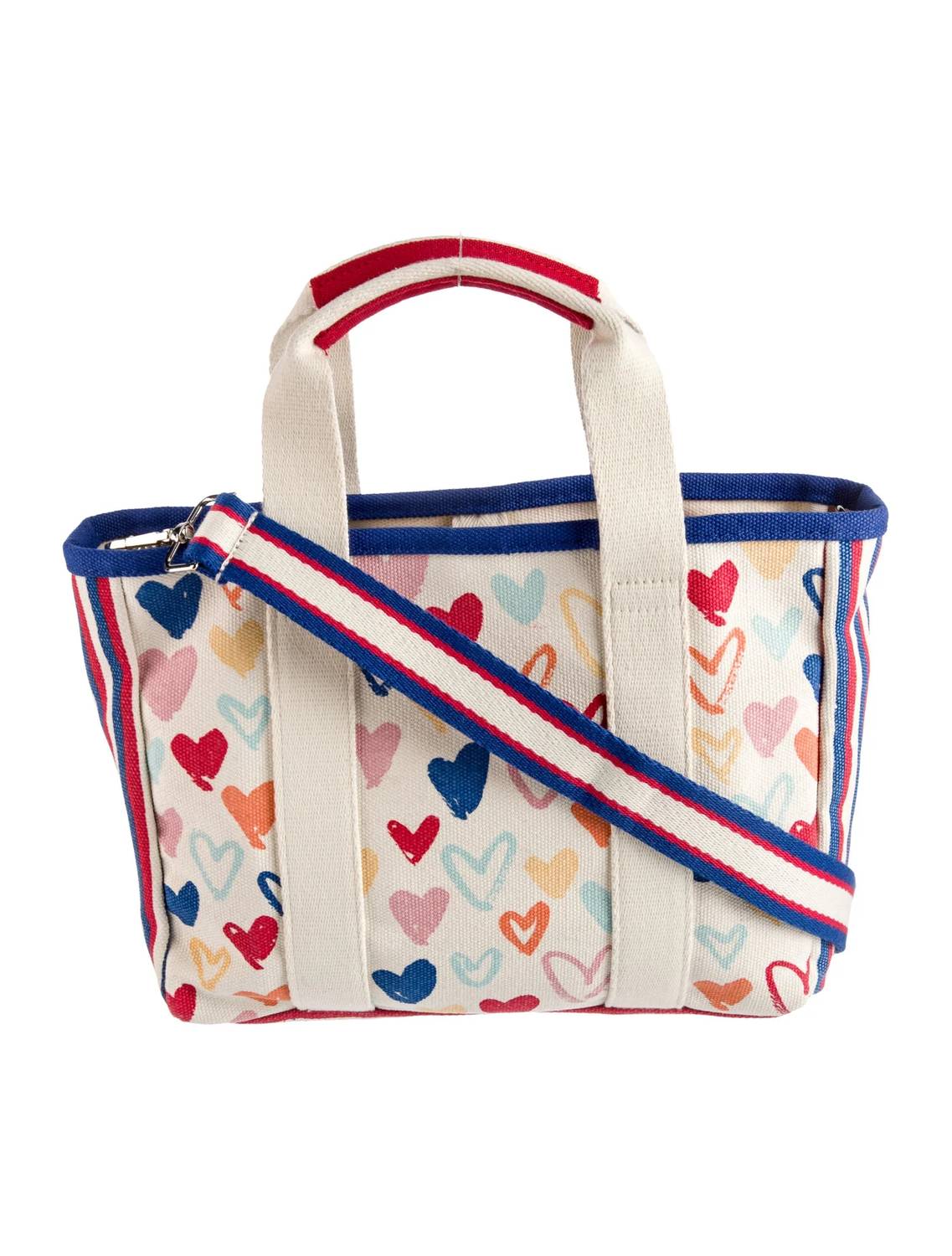Brighton - You Heart Firework Canvas Mini Tote Crossbody Bag
