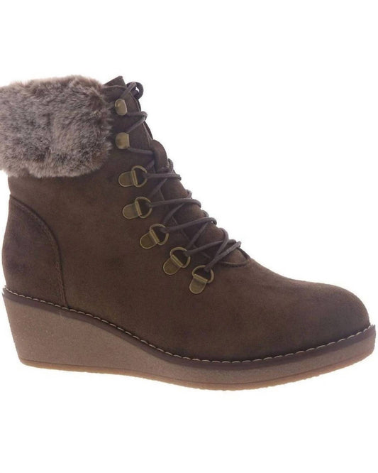 Corkys Footwear - Women 's Fox Bay Faux Fur Lace Up Boots